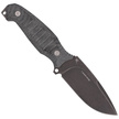 Viper Knife David Evolution Black Canvas Micarta, DSW by Rumici (VT4002ECB)