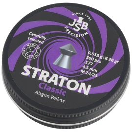 JSB Diabolo Straton cal .177 / 4.5mm Airgun Pellets 500psc (546112-500)