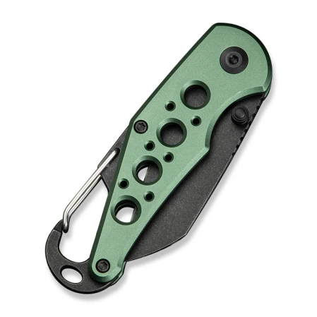 Nóż składany Civivi Pragma Green Aluminium, Black Stonewashed Nitro-V (C23062B-3)