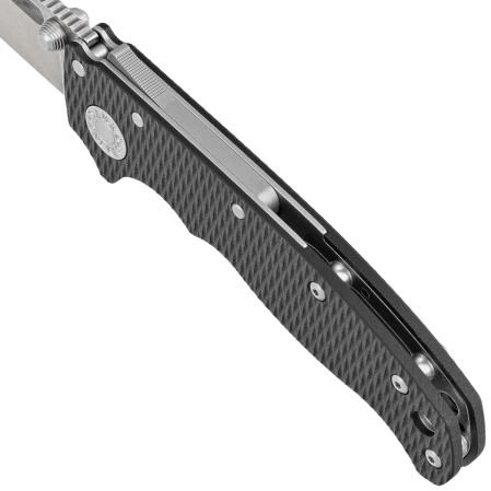 Nóż składany Demko AD20.5 Clip Point Black G10, Stonewashed CPM 20CV by Andrew Demko (205-20CV-BLK-CP)