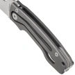 Nóż składany Spyderco Pits 2 Slipit Gray Titanium, Satin M390 by Mike Read (C269TIP)