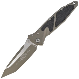 Microtech Socom Elite T/E-M Knife Cerakote Moss Green Aluminum, Cerakote Moss Green M390MK by Tony Marfione (161-1MG-C21Z13)