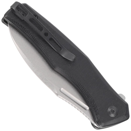 Nóż składany Sencut Watauga Black G10, Stonewashed D2 (S21011-1)