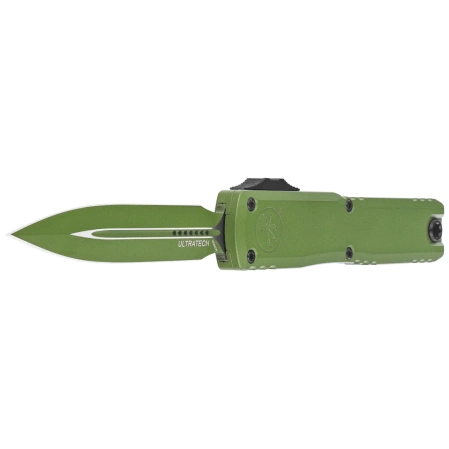 Nóż automatyczny OTF Microtech Ultratech Gen III ZBP D/E Cerakote Green Aluminium, Cerakote Green M390MK by Tony Marfione (1122-1GR-C20Z4)