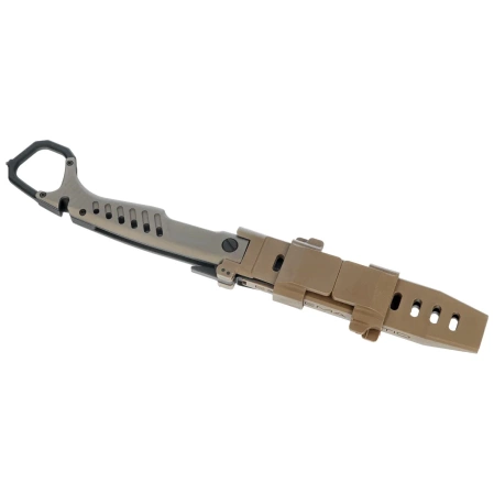 Nóż składany Extrema Ratio MH-STEALTH Tactical Mud Aluminium, Black MIL-C N690 (04.1000.0483/BLK/TM)