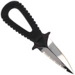 MAC MicroSub Diving Knife Black ABS, Mirror W 1.4060