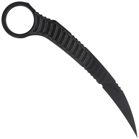 Microtech Feather Knife Black DLC D2 by Bastinelli (215-1DLCS)