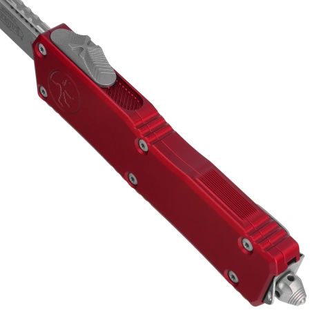 Nóż automatyczny OTF Microtech Scarab Gen III Executive T/E Merlot Aluminium, Apocalyptic P/S M390MK by Tony Marfione (1177-10APMR)