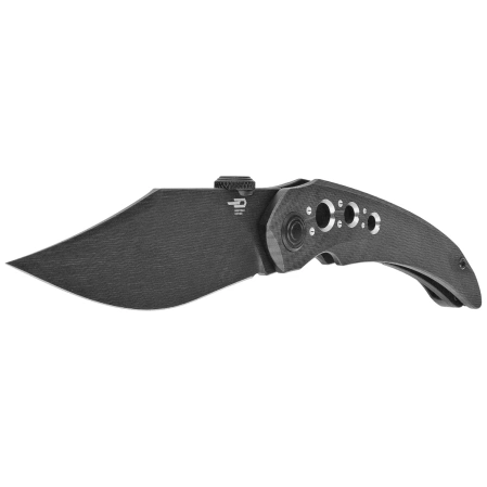 Bestech Razon Knife Black Titanium, Black PVD MagnaCut by Kombou (BT2406B)