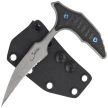 Nóż Microtech Bee Marfione Select Carbon Fiber, Blue Titanium HW, Stonewashed F/S 440C by Bastinelli (218-12MS5)