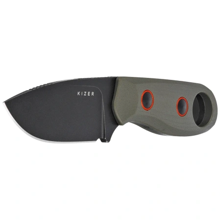 Nóż Kizer Beaver Olive Green G10, Black D2 (1078A1)