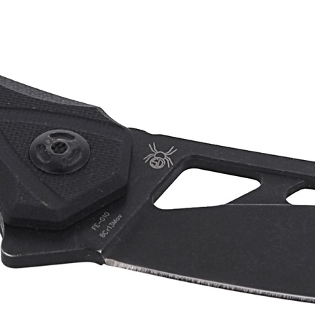 Nóż składany FoxEdge Atrax G10 Black, Black Stonewashed by Simonutti (FE-010)