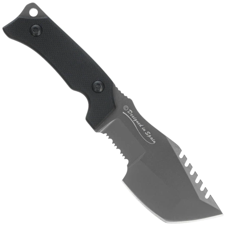 K25 RK-32372 Neck Knife Black G10, Titanium 7Cr17Mov