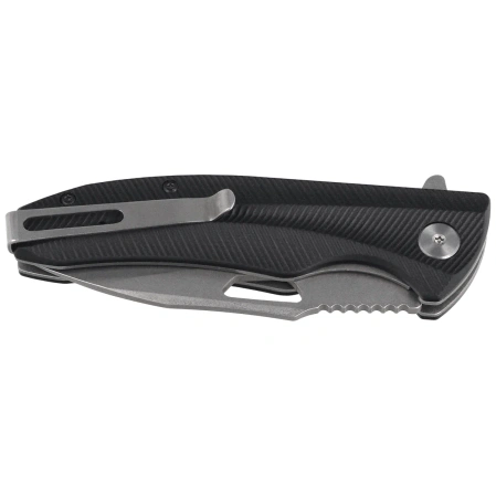 Nóż składany ASP Police Duty Black G10, Stonewashed AUS-8 (55722)