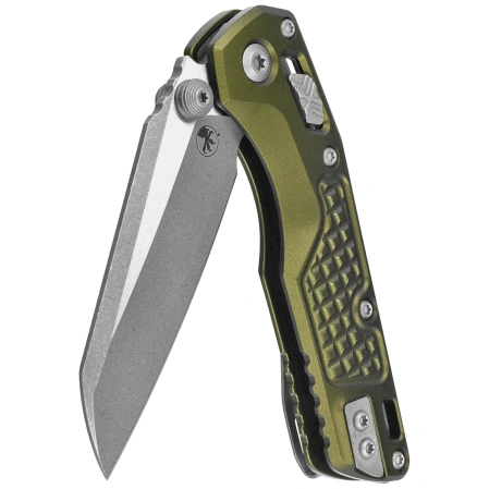 Nóż składany Microtech MSI Mini S/E Frag OD Green Aluminium, Apocalyptic M390MK by Tony Marfione (210M-10APFROD)