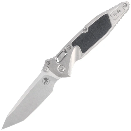 Nóż składany Microtech Socom Ram-Lok T/E Marfione Select Gray Titanium, Bronze Bksp, Stonewashed M390MK by Tony Marfione (161RL-10MS2)