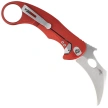 LionSteel L.E.One Mid Karambit Knife Red Aluminium, Stonewashed M390 by Emerson Design (LE2 A RS)
