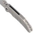 WE Knife Riff-Raff Polished Bead Blasted Titanium, Polished Bead Blasted CPM 20CV by Matthew Christensen (WE22020B-4)