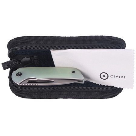 Nóż składany CIVIVI Odium Natural G10, Stonewashed by Ferrum Forge Knife Works (C2010F)