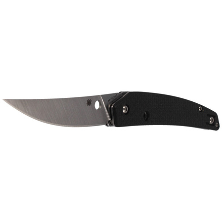 Spyderco Ikuchi Carbon Fiber / G-10 Laminate Plain knife (C242CFP)