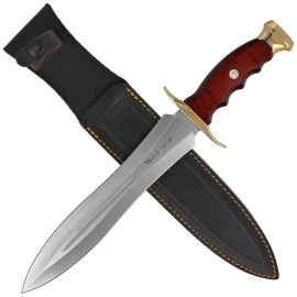 Muela BW-24 Remate Knife Pakka Wood, Satin X50CrMoV15