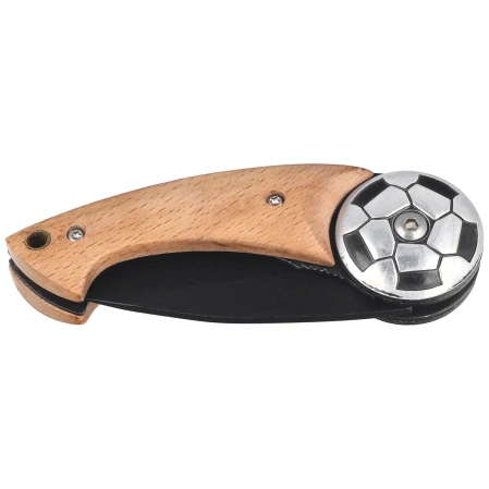 Nóż składany Third Decor Habitat Football Beech Wood, Black 420 (N117N)