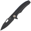 Nóż składany ASP Police Duty Black G10, Black PVD AUS-8 (55723)