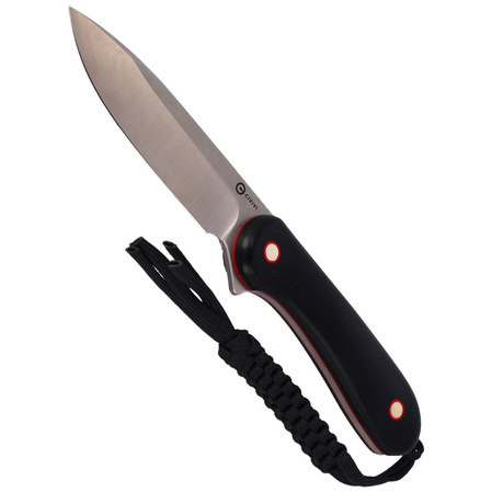 CIVIVI Elementum Black / Red G10, Satin Finish (C2104A)