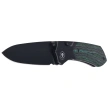 Nóż składany Remette Meteor Titanium/Carbon Fiber, DLC M390 (RTPT-KBC)