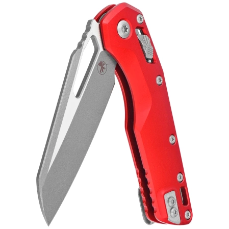 Microtech MSI S/E Knife Red Aluminum, Apocalyptic M390MK by Tony Marfione (210-10APRD)