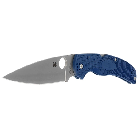 Spyderco Native Chief Knife Cobalt Blue FRN, Satin SPY27 by Sal, Eric Glesser (C244PCBL)