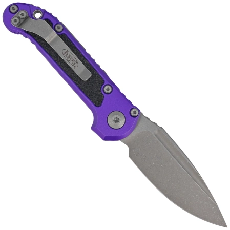 Microtech LUDT Gen III S/E Automatic Knife Purple Aluminum, Apocalyptic M390MK by Tony Marfione (1135-10APPU)