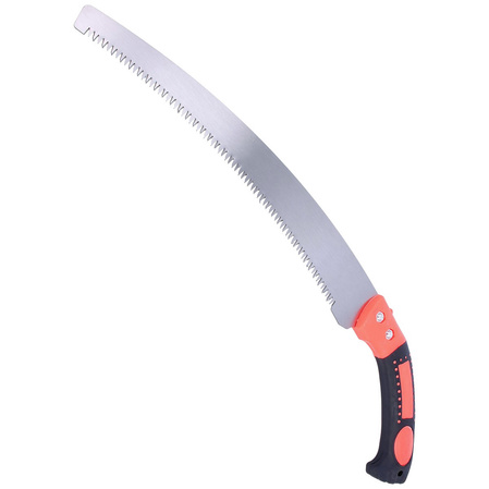 Martinez Albainox Black-Orange ABS-Rubber Hand Saw, Satin Finish (32494)