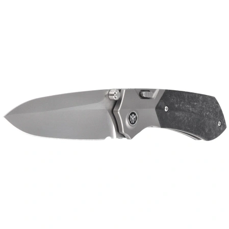 Nóż składany Remette Meteor Sandblasting Carbon Fiber/Titanium, Pearlescent M390 (RTPT-EL)