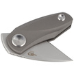 Bestech Knife Tulip Dark Grey Titanium, Fine Stonewash M390 by Ostap Hel (BT1912E)