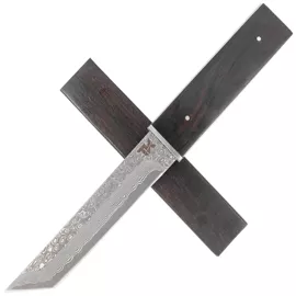 Nóż Tramuntana Decor Habitat Tanto Black Ebony, Damascus (H0077)