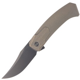 Nóż WE Knife Shuddan Bronze Titanium, Black Stonewashed CPM 20CV by Rafal Brzeski (WE21015-3)