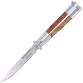 Nóż motylek Böker Magnum Balisong Wood Large (06EX405)