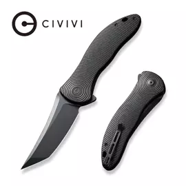 Nóż składany Civivi Synergy4 Tanto Black G10, Black Nitro-V by Jim Oâ€™Young (C21018B-1)