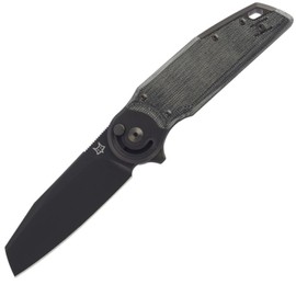 Nóż składany Fox Metamorphosis Black Micarta, Black PVD M390 (FX-556-A2)