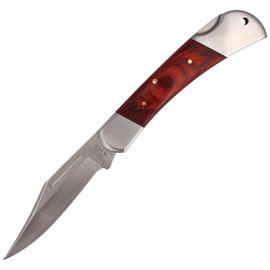 Nóż składany Herbertz CJH Pakka Wood/Steel, Satin 420 (214111)