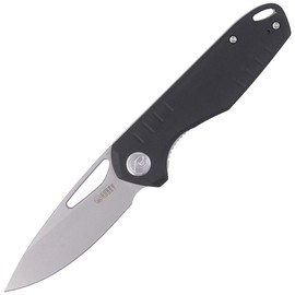 Nóż składany Kubey Doris Black G10, Satin D2 (KU324A)
