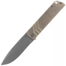 Nóż składany Medford The Antik Drop Point, Bronze Titanium, Black HW, DLC Clip, Black DLC S45VN (MK2114PD-36A1-TPCP-BN)