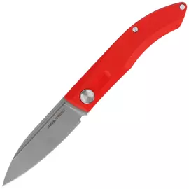 Nóż składany Real Steel Stella Red G10, Greywash VG-10 by Poltergeist Works (7053)