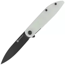 Nóż składany Sencut Bocll II Natural G10, Black Stonewashed D2 by Brad Zinker (S22019-2)