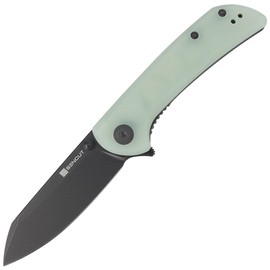 Nóż składany Sencut Fritch Natural G10, Black Stonewashed 9Cr18MoV (S22014-2)