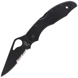 Nóż składany Spyderco Byrd Meadowlark 2 Stainless Black Blade, Combination (BY04BKPS2)