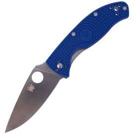 Nóż składany Spyderco Tenacious Lightweight Blue, CPM S35VN Plain (C122PBL)