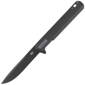 Nóż składany Tekto F2 Bravo Black G10, Blue HW/Clip, Black D2