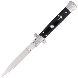 Nóż sprężynowy Frank Beltrame Stiletto Black 23cm (FB 23/37)